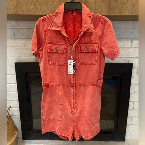 Cowoka Denim Romper